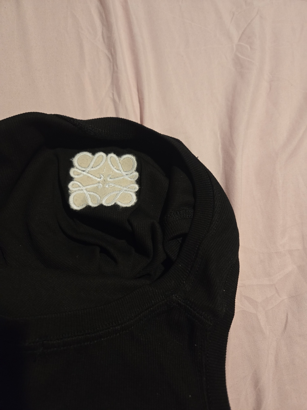 Loewe Black Sleeveless Logo Tank Top - Picture 7 of 7